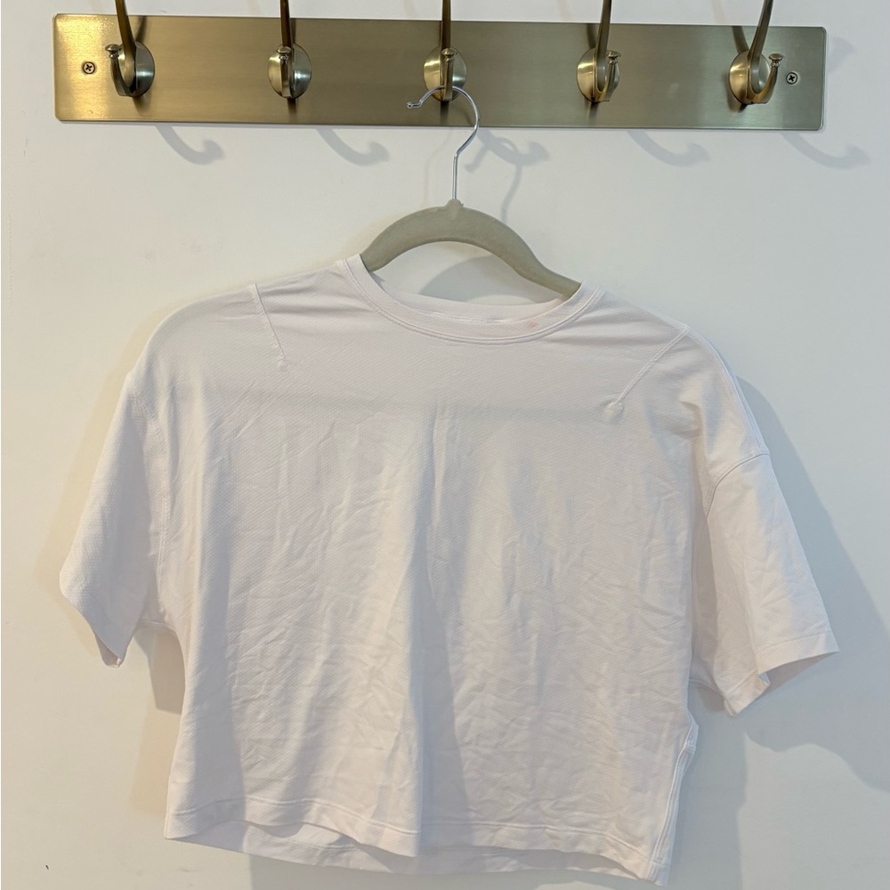 lululemon athletica White Crop Top